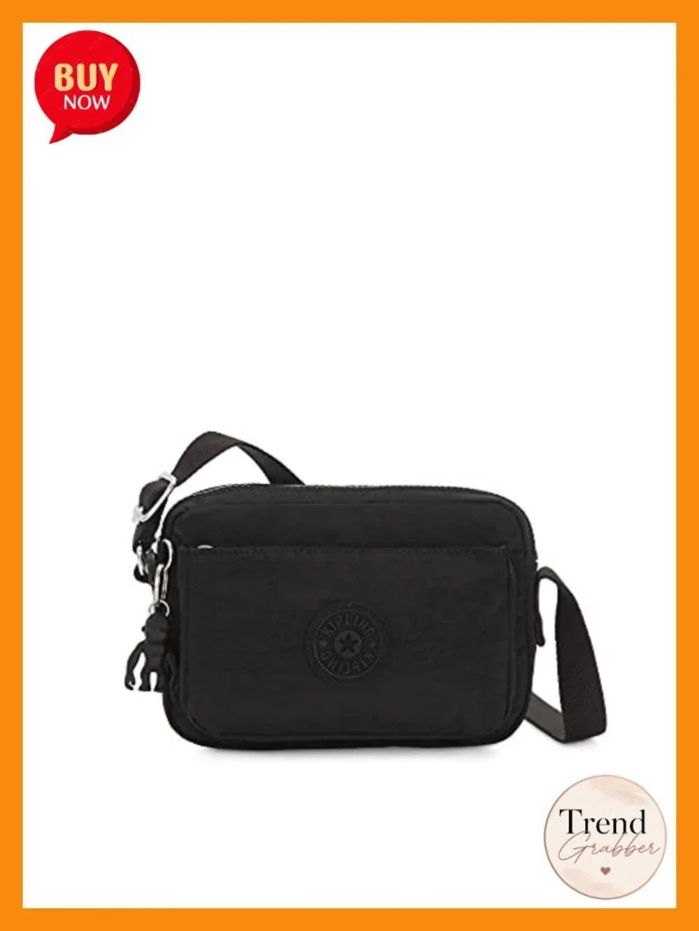 Convertible Crossbody Waist Pack - Water Resistant Nylon - Lightweight 2L -
